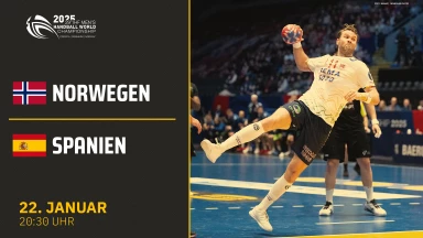 WM der Männer: Norwegen vs. Spanien - Hauptrunde III - kommentiert von Dennis Baier & Silvio Heinevetter