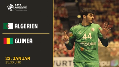 WM der Männer: Algerien vs. Guinea - President's Cup I