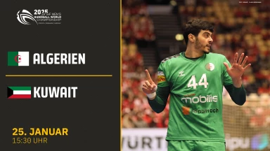 WM der Männer: Algerien vs. Kuwait - President's Cup I