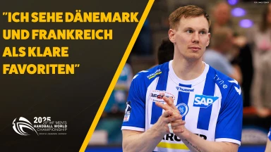 Adam Lönn im WM-Studio - Vorrunde, Männer-WM 2025 | SDTV Handball
