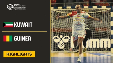 WM der Männer: Kuwait vs. Guinea - Highlights