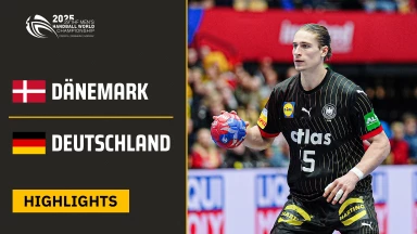 WM der Männer: Dänemark vs. Deutschland - Highlights