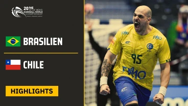 WM der Männer: Brasilien - Chile - Highlights