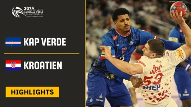 WM der Männer: Kap Verde vs. Kroatien - Highlights