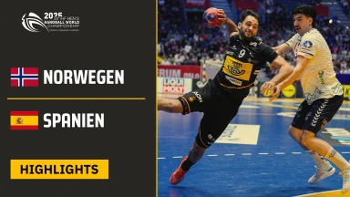 WM der Männer: Norwegen vs. Spanien - Highlights