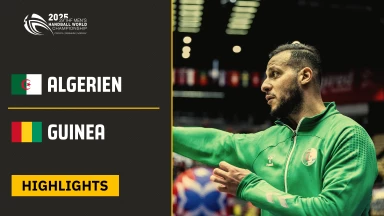 WM der Männer: Algerien - Guinea - Highlights