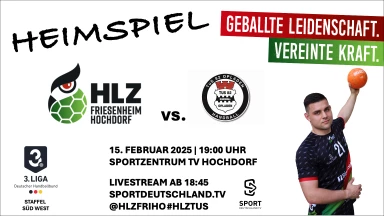 3. Liga: Staffel Süd-West - HLZ Friesenheim-Hochdorf II vs. TuS 1882 Opladen