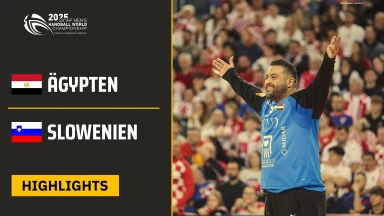 WM der Männer: Ägypten vs. Slowenien - Highlights