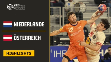 WM der Männer: Niederlande vs. Österreich - Highlights