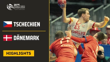 WM der Männer: Tschechien vs. Dänemark - Highlights