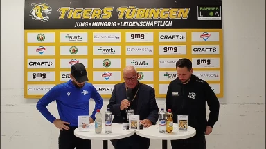 Pressekonferenz | Tigers Tübingen - Science City Jena