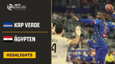 WM der Männer: Kap Verde vs. Ägypten - Highlights