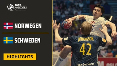 WM der Männer: Norwegen vs. Schweden - Highlights