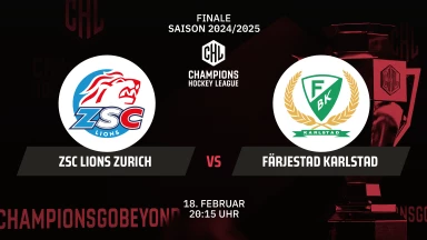 CHL: ZSC Lions Zurich vs. Färjestad Karlstad - Finale - kommentiert von Constantin Eckner
