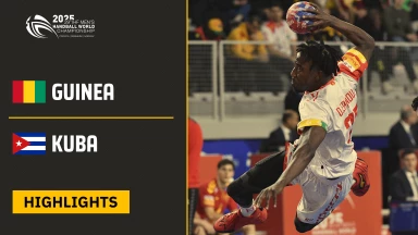 WM der Männer: Guinea vs. Kuba - Highlights
