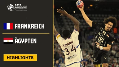 WM der Männer: Frankreich vs. Ägypten - Highlights