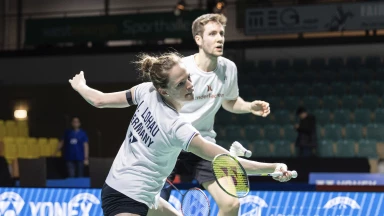 Badminton Deutsche Meisterschaften Samstag - Feld 3