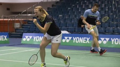 Badminton Deutsche Meisterschaften Samstag - Feld 1