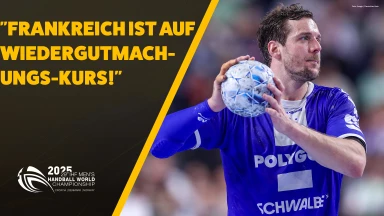 Kentin Mahe im WM-Studio - Viertelfinale, Männer-WM 2025 | SDTV Handball