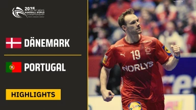 WM der Männer: Dänemark vs. Portugal - Halbfinale - Highlights