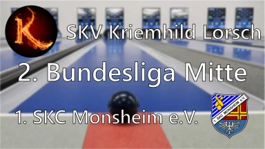 2. Bundesliga Mitte 120 Frauen: SKV Kriemhild Lorsch - 1. SKC Monsheim