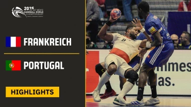 WM der Männer: Frankreich vs. Portugal - Spiel um Platz 3 - Highlights