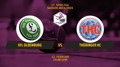 HBF: VfL Oldenburg vs. Thüringer HC