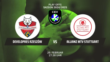 CL Frauen: Developres RZESZÓW vs. Allianz MTV Stuttgart - kommentiert von Ralf Modrow