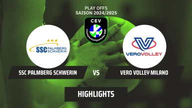 CL Frauen: SSC Palmberg Schwerin vs. Numia Vero Volley Milano | Highlights