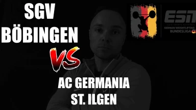 SGV Böbingen vs. AC Germania St. Ilgen | 2. Bundesliga Gewichtheben