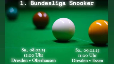 1. Bundesliga Snooker - Dresden v Oberhausen - Tisch 1
