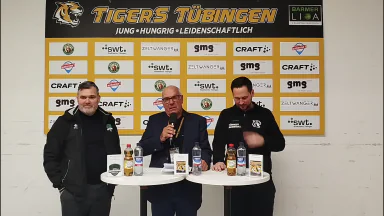 Pressekonferenz | Tigers Tübingen - EPG Guardians Koblenz