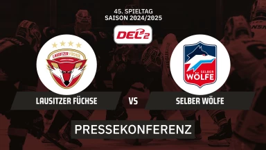 DEL2: Lausitzer Füchse vs. Selber Wölfe I Pressekonferenz