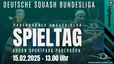 Deutsche Squash Bundesliga - PSC vs. Kaifu Ritter - 15.02.2025 - 13.00 Uhr