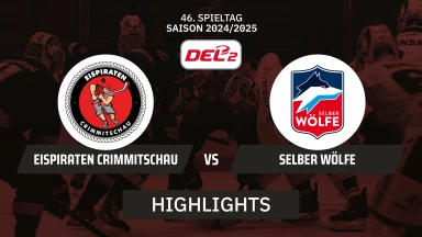 DEL2: Eispiraten Crimmitschau vs. Selber Wölfe | Highlights