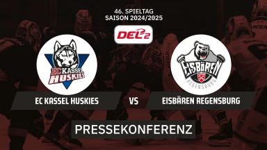 DEL2: EC Kassel Huskies vs. Eisbären Regensburg | Pressekonferenz