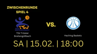 TSV Tröster Breitengüßbach gegen Haching Baskets