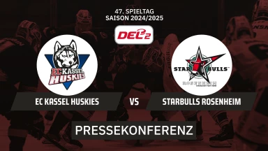DEL2: EC Kassel Huskies vs Starbulls Rosenheim | Pressekonferenz