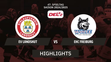DEL2: EV Landshut vs EHC Freiburg | Highlights