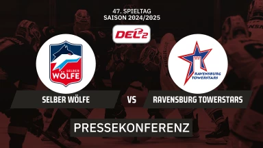 DEL2: Selber Wölfe vs Ravensburg Towerstars | Pressekonferenz