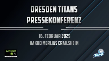 PK: Dresden Titans vs. Crailsheim