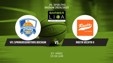 ProA: VfL SparkassenStars Bochum vs. RASTA Vechta II
