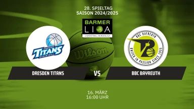 ProA: Dresden Titans vs. BBC Bayreuth