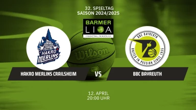 ProA: HAKRO Merlins Crailsheim vs. BBC Bayreuth