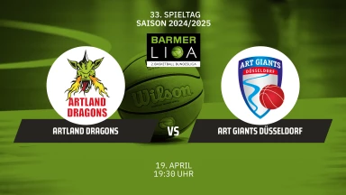 ProA: Artland Dragons vs. ART Giants Düsseldorf