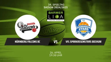 ProA: Nürnberg Falcons BC vs. VfL SparkassenStars Bochum