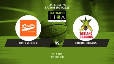 ProA: RASTA Vechta II vs. Artland Dragons