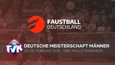 DM 2025 Halle Männer Halbfinale 1