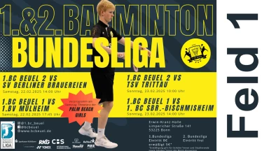 1.BC BEUEL 1 VS 1. BC SBR.-BISCHMISHEIM - Feld 1