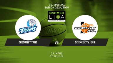 ProA: Dresden Titans vs. Science City Jena